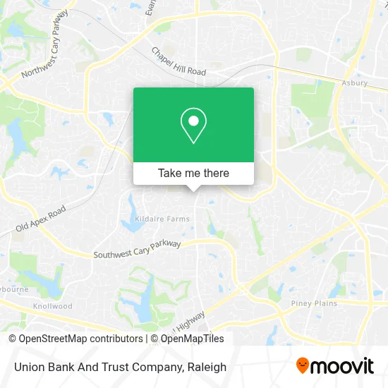 Union Bank And Trust Company map