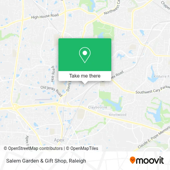 Salem Garden & Gift Shop map