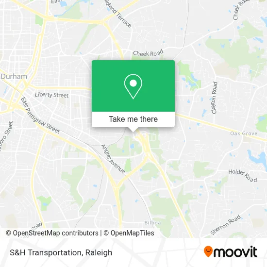 S&H Transportation map