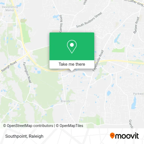 Southpoint map