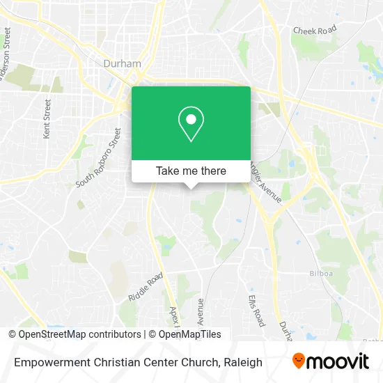 Empowerment Christian Center Church map