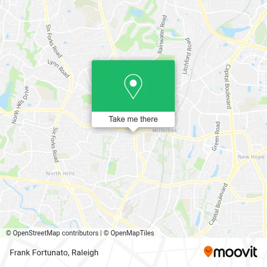 Frank Fortunato map