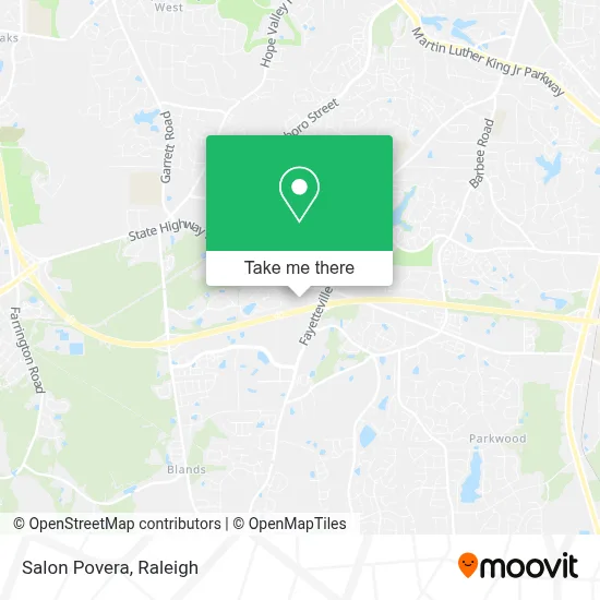 Salon Povera map