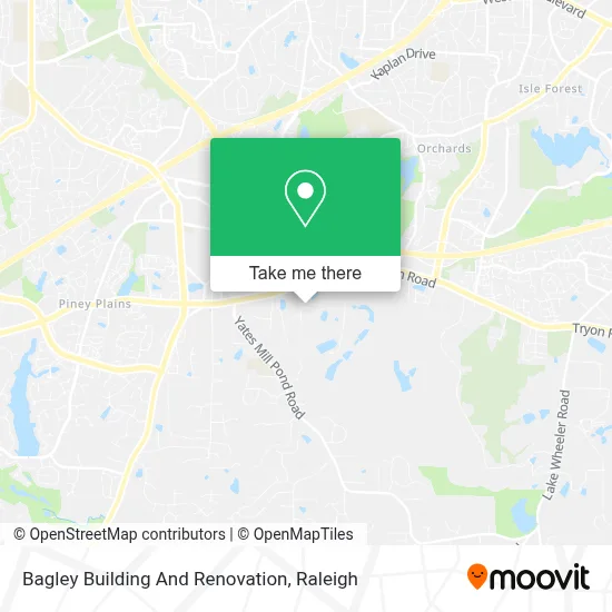 Bagley Building And Renovation map