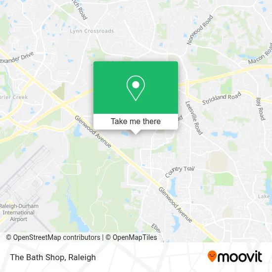 Mapa de The Bath Shop