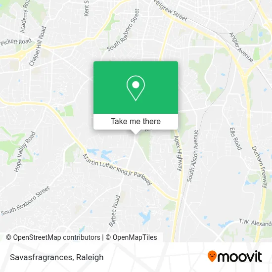 Savasfragrances map