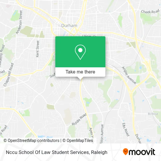 Nccu School Of Law Student Services map