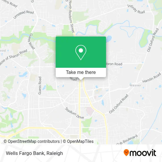 Wells Fargo Bank map