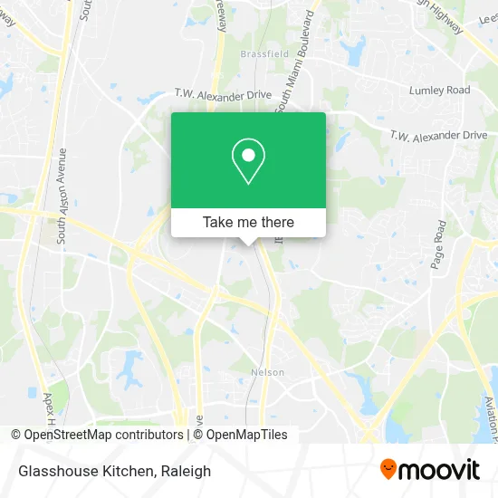 Glasshouse Kitchen map