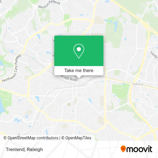 Trenlend map