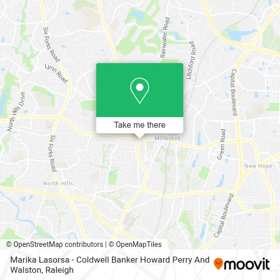 Marika Lasorsa - Coldwell Banker Howard Perry And Walston map