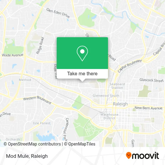 Mod Mule map