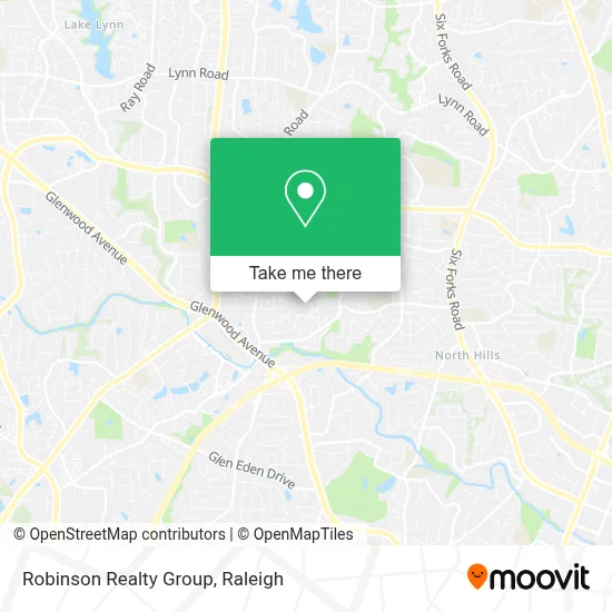Robinson Realty Group map