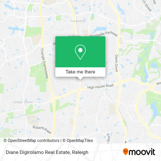 Diane Digirolamo Real Estate map