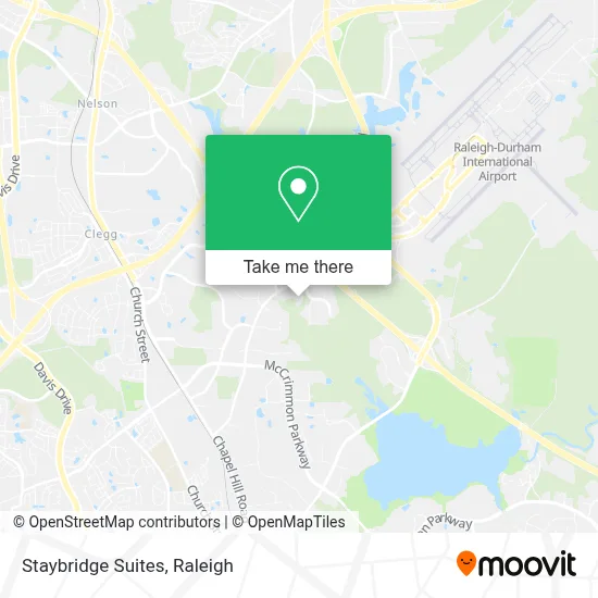 Staybridge Suites map