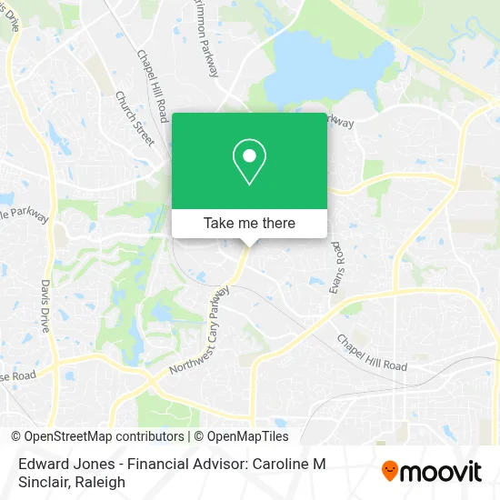 Edward Jones - Financial Advisor: Caroline M Sinclair map