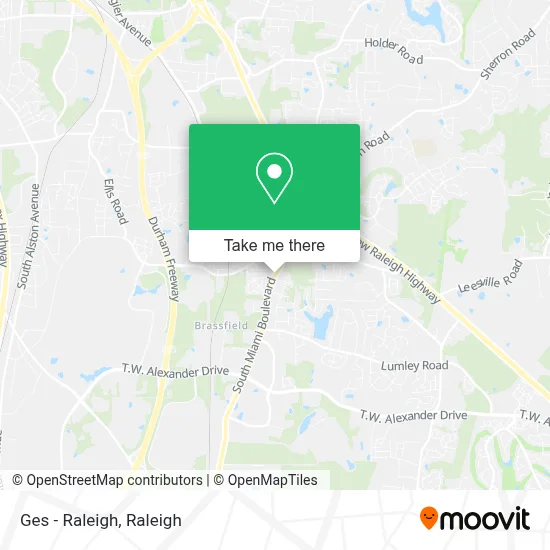 Ges - Raleigh map