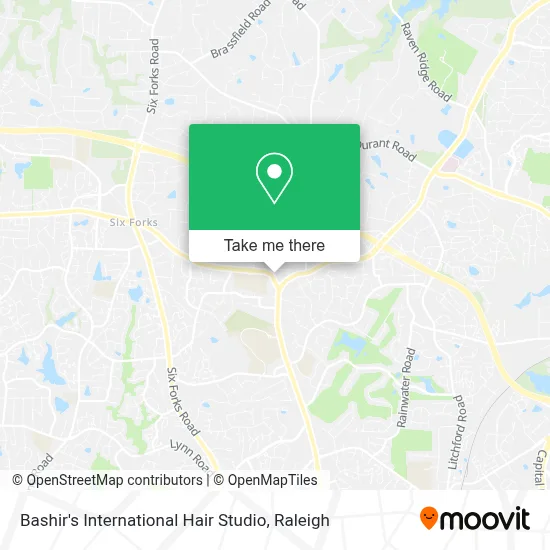 Bashir's International Hair Studio map