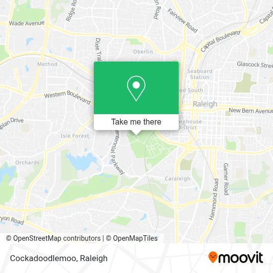 Cockadoodlemoo map