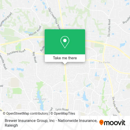 Brewer Insurance Group, Inc - Nationwide Insurance map