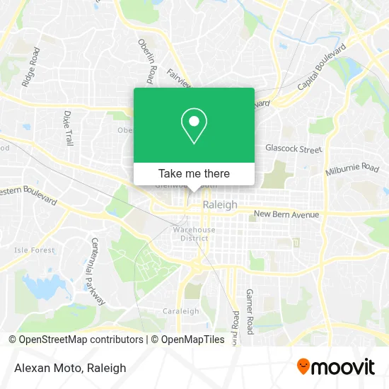 Alexan Moto map