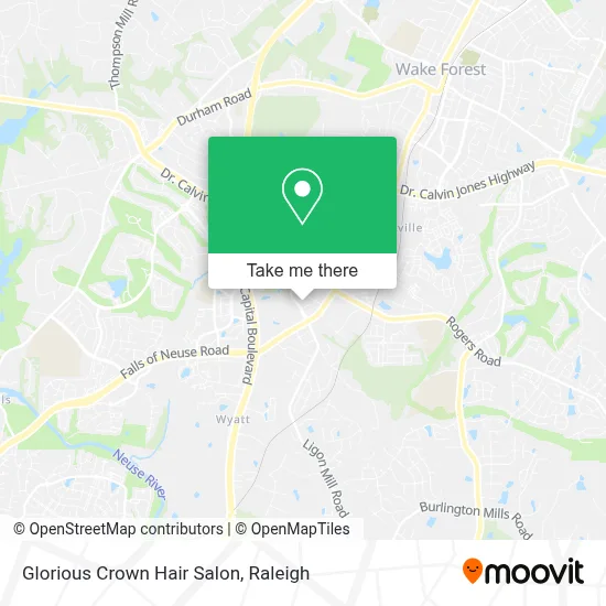 Glorious Crown Hair Salon map