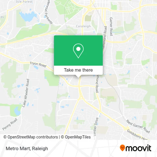 Metro Mart map