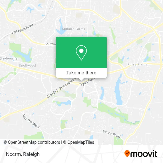 Nccrm map