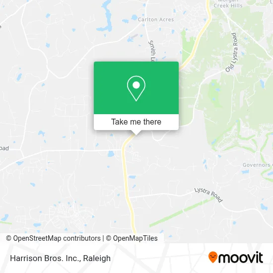 Harrison Bros. Inc. map