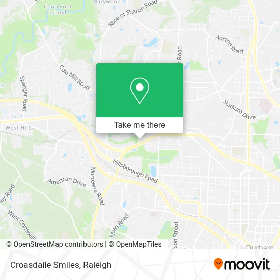 Croasdaile Smiles map