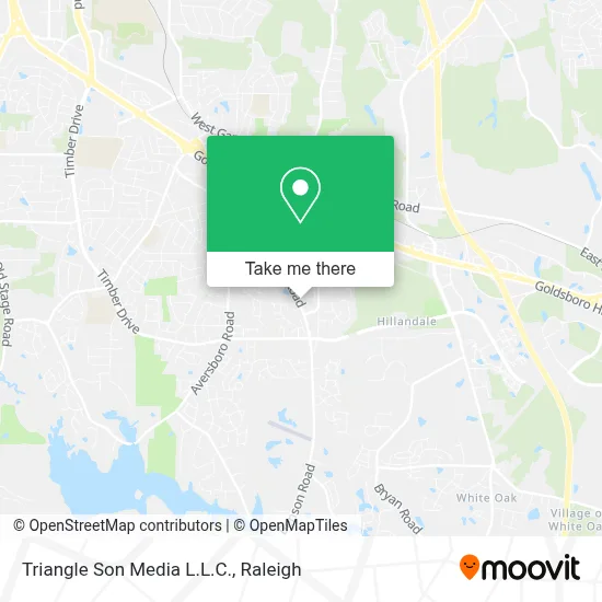 Triangle Son Media L.L.C. map