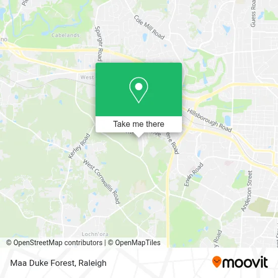 Maa Duke Forest map