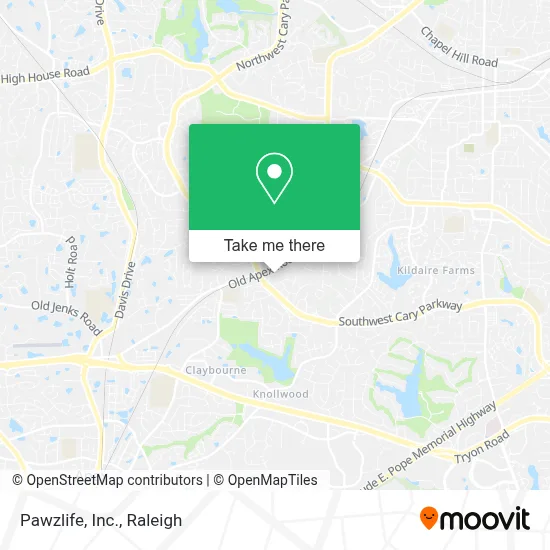Pawzlife, Inc. map