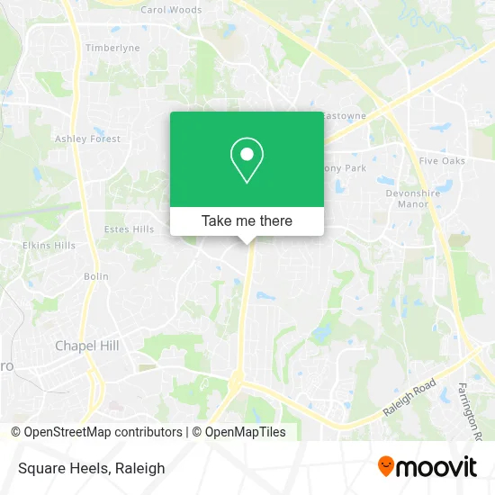 Square Heels map