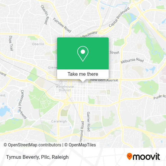 Tymus Beverly, Pllc map