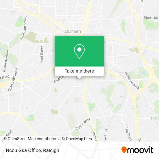Nccu Gsa Office map