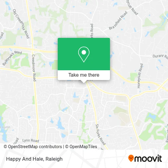 Happy And Hale map