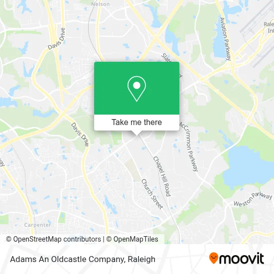 Adams An Oldcastle Company map
