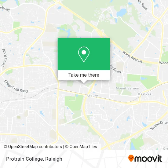 Protrain College map
