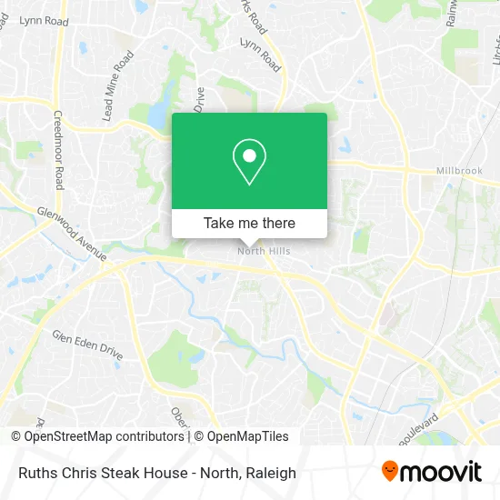 Ruths Chris Steak House - North map