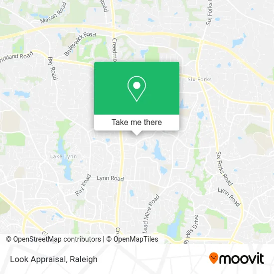 Look Appraisal map