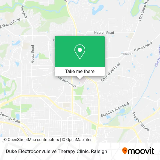 Duke Electroconvulsive Therapy Clinic map