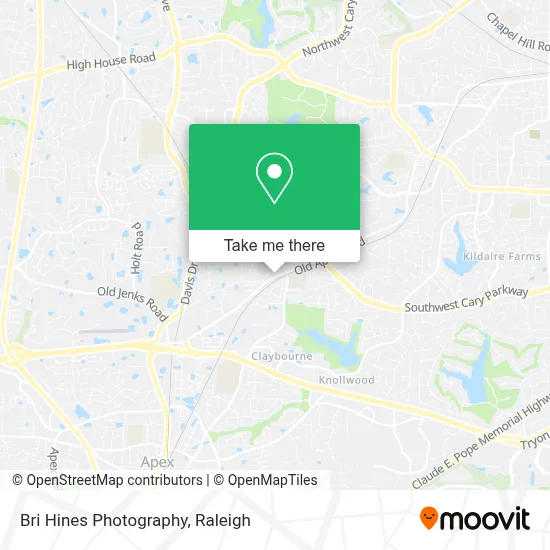 Bri Hines Photography map