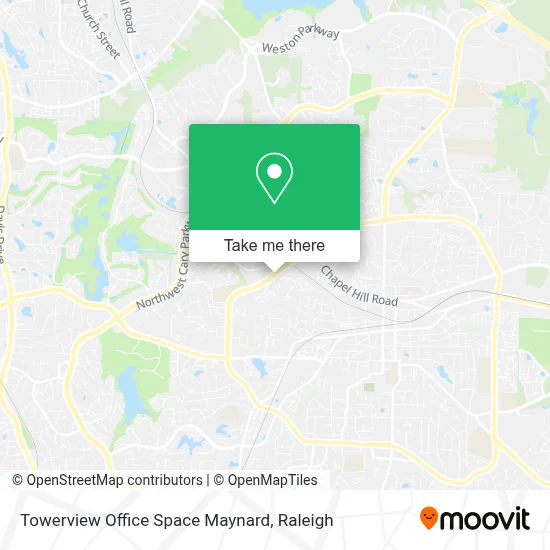 Towerview Office Space Maynard map