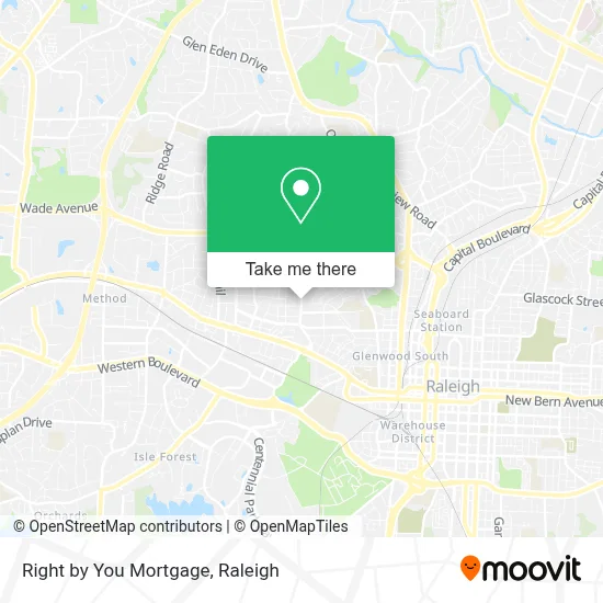 Right by You Mortgage map