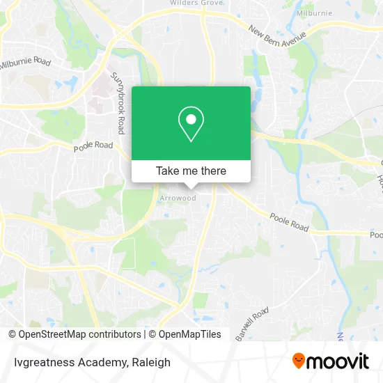 Ivgreatness Academy map