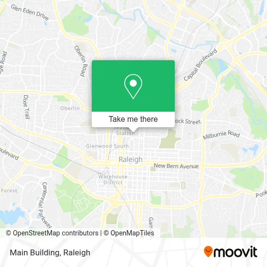 Main Building map