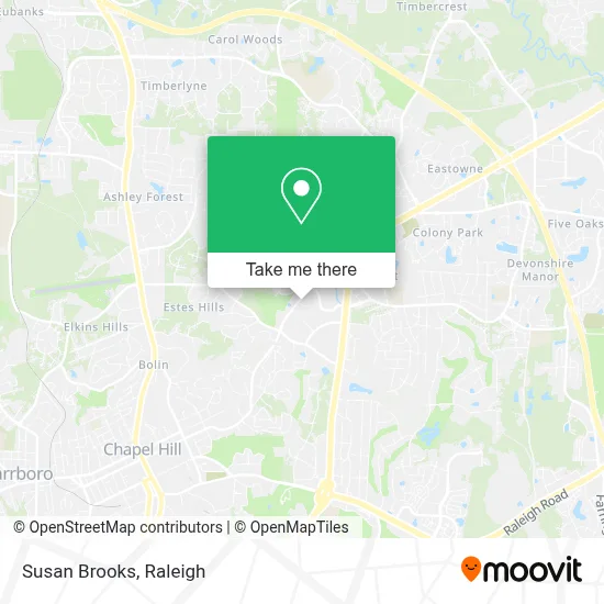 Susan Brooks map