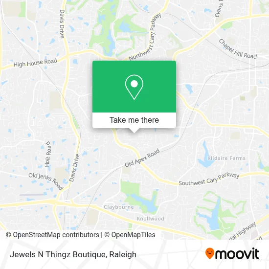 Jewels N Thingz Boutique map