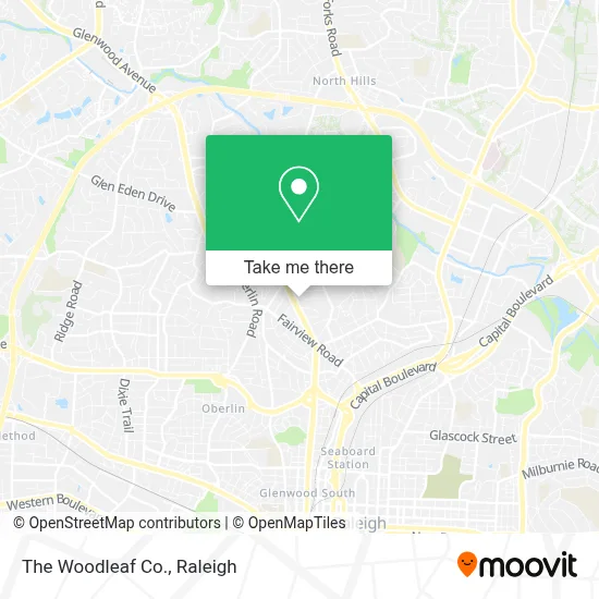 The Woodleaf Co. map